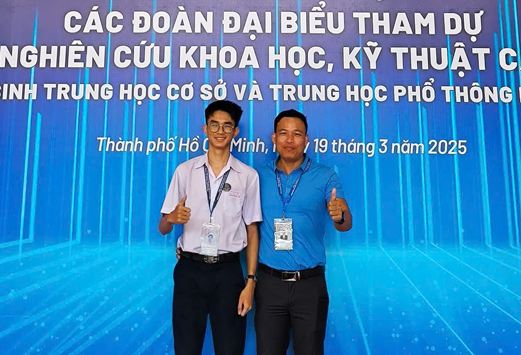 Võ Huỳnh Hoàng Nam học giỏi, đam mê nghiên cứu khoa học