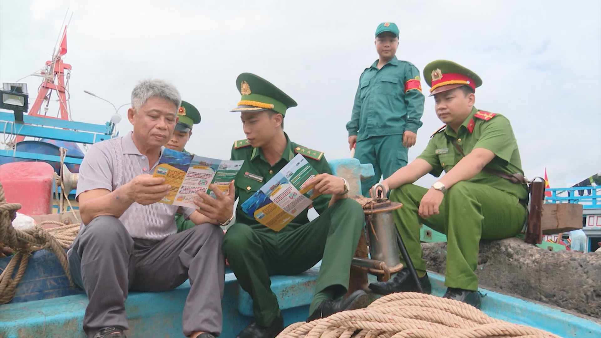 Dấu ấn người lính quân hàm xanh bên vịnh Xuân Đài