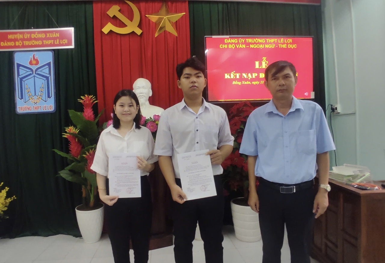 Đồng Xuân nỗ lực tạo nguồn, phát triển đảng viên mới