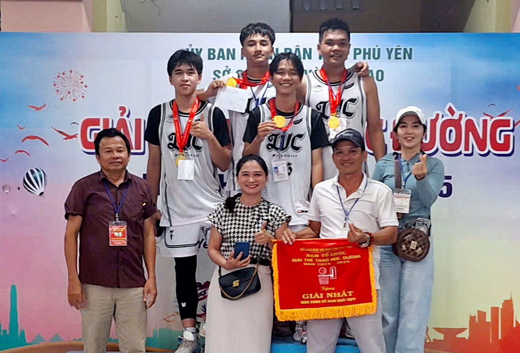 Dấu ấn đội tuyển bóng rổ ở trường chuyên