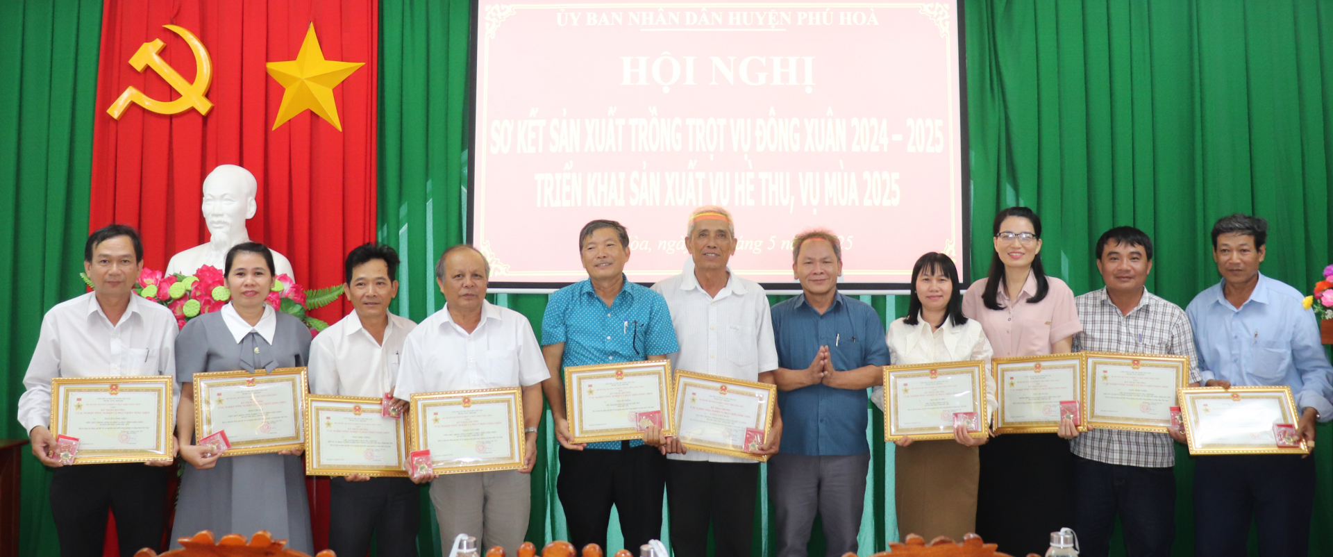 PHÚ HÒA, TUY AN: Triển khai hoạt động sản xuất vụ hè thu