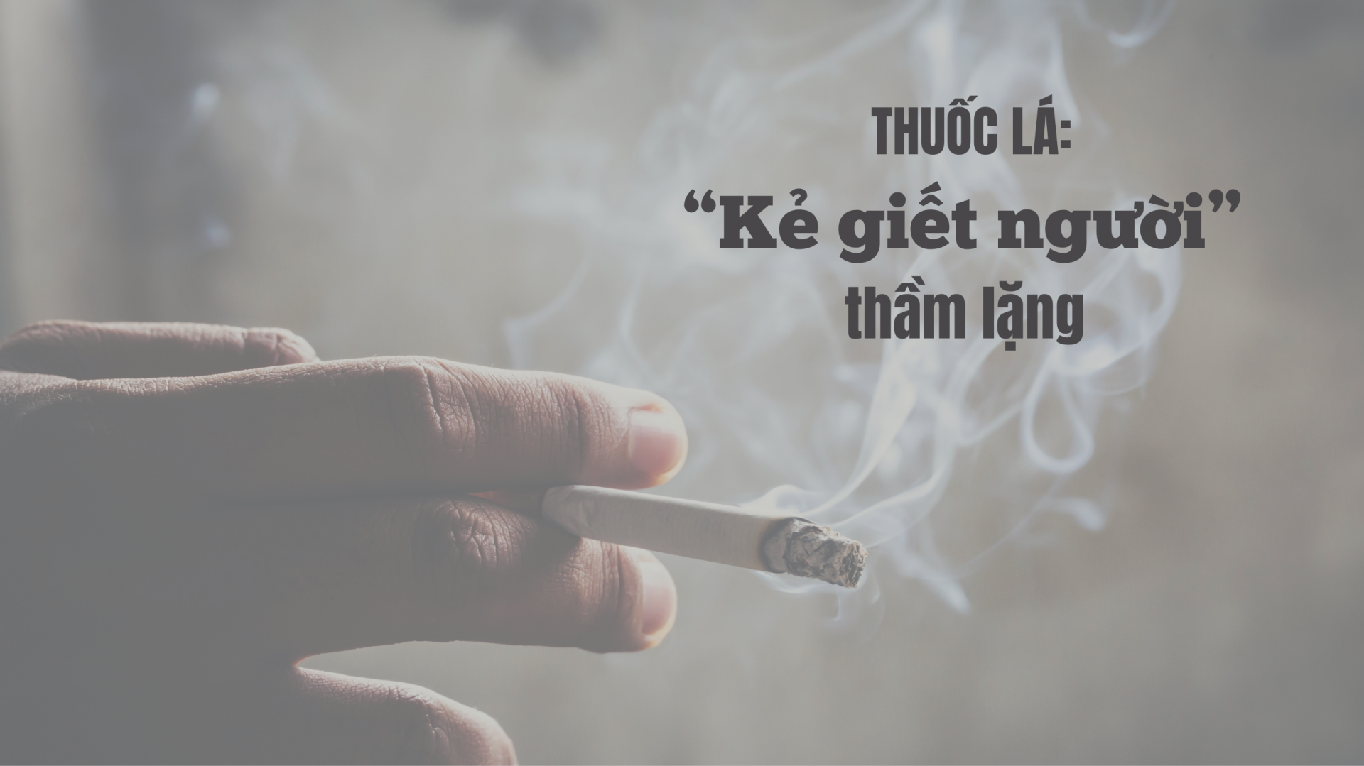 Tăng thuế thuốc lá góp phần tăng sức khỏe người dân