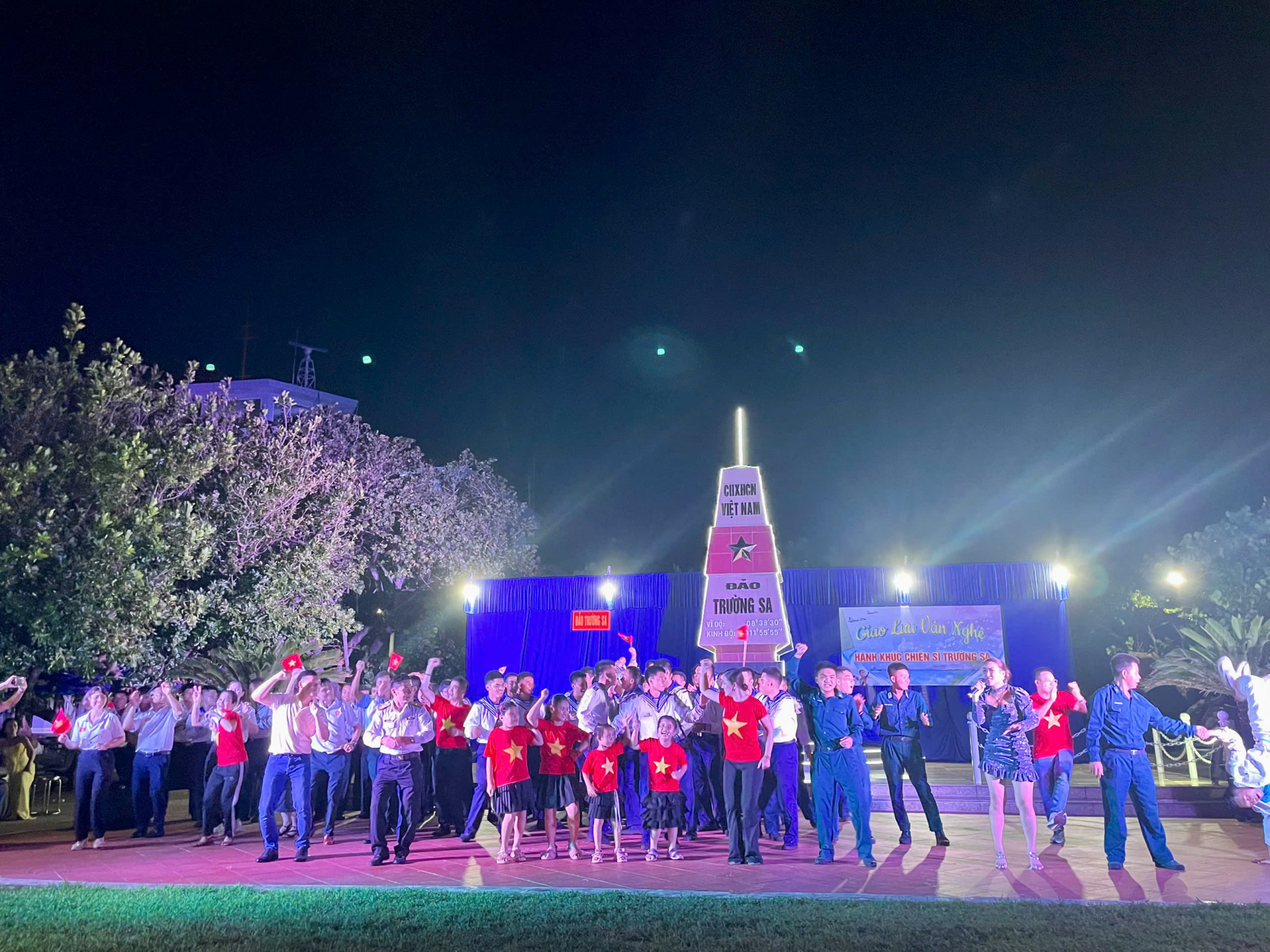 Trường Sa, những phút giây lưu luyến