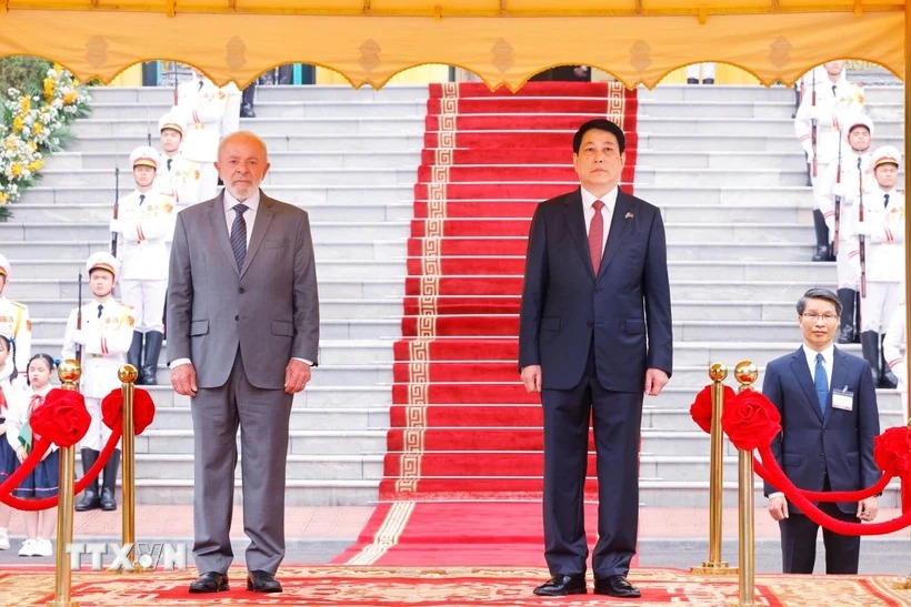 Tuyên bố chung Việt Nam - Brazil nhân chuyến thăm của Tổng thống Brazil