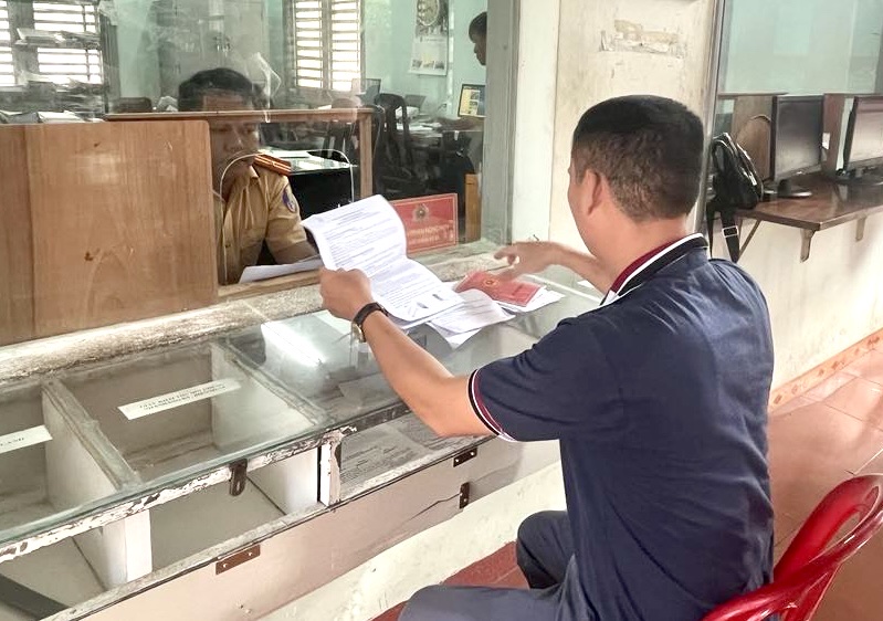 Công an tỉnh công bố 64 điểm tiếp nhận thủ tục đăng ký xe