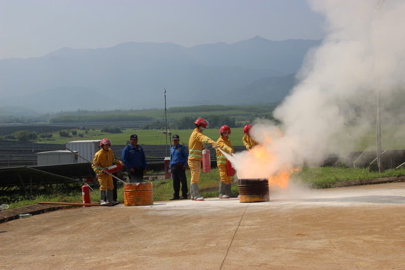 Thực tập phương án phòng cháy chữa cháy tại doanh nghiệp