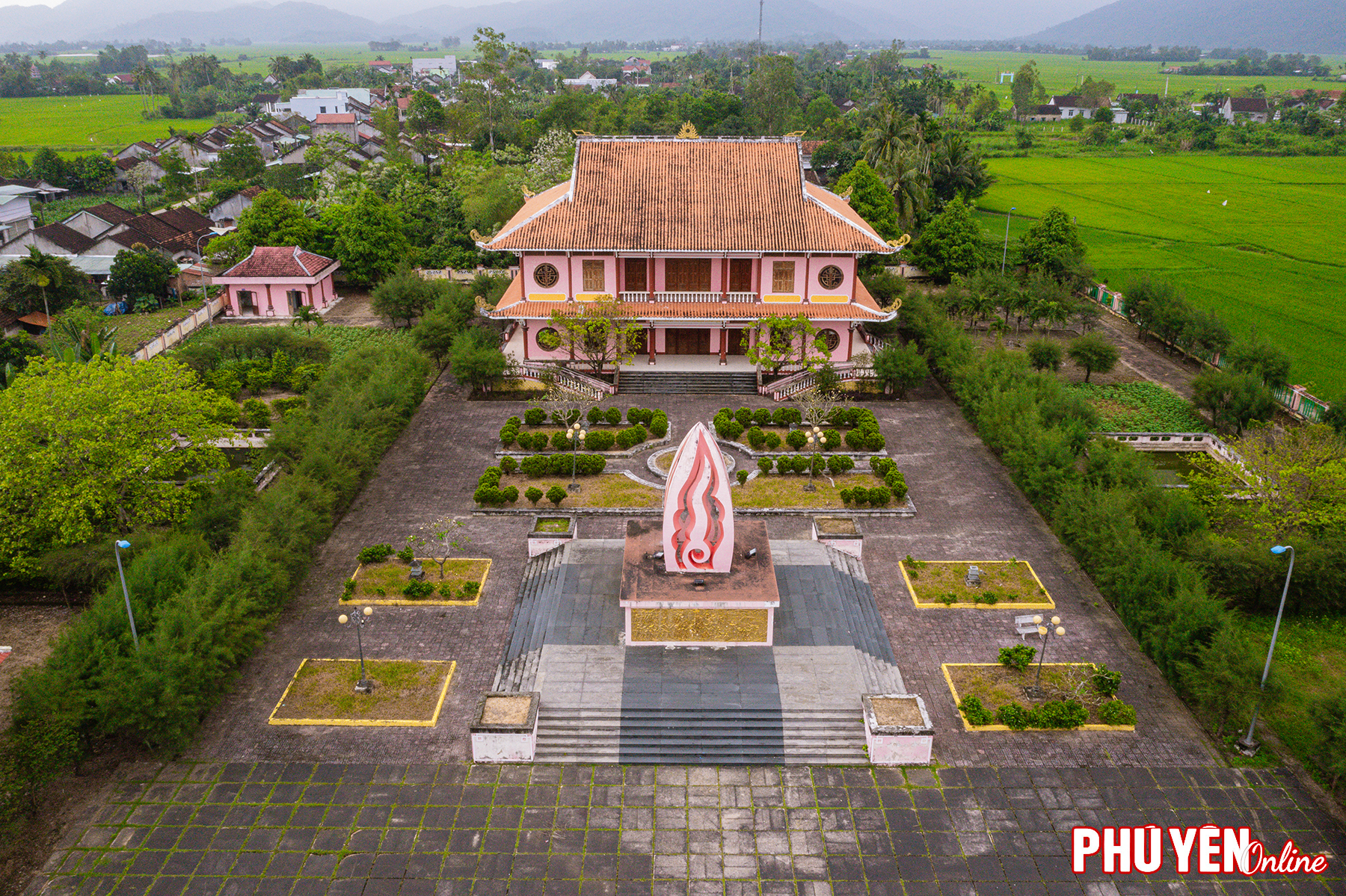 Toàn cảnh Khu di tích Đồng khởi Hòa Thịnh Phú Yên