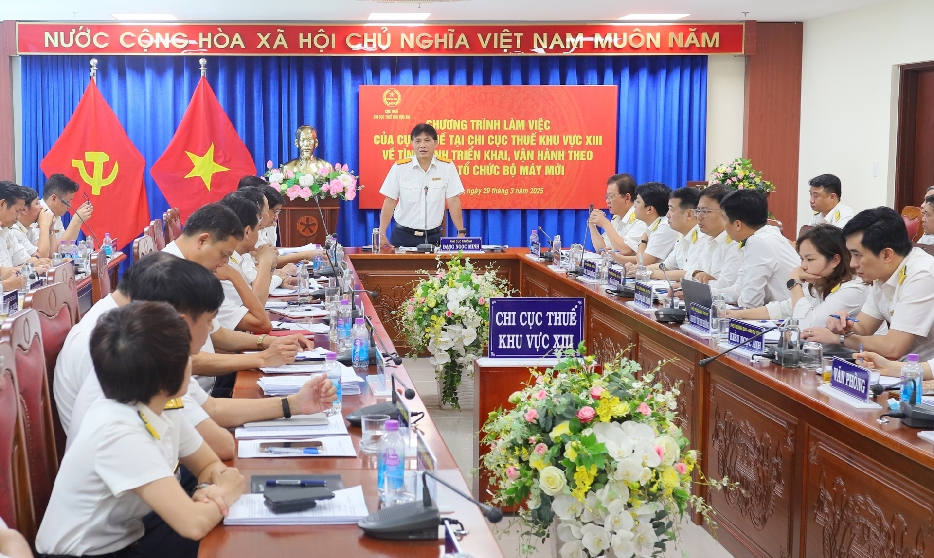 Chi cục Thuế khu vực XIII dự ước thu ngân sách quý I/2025 tăng 32,9% cùng kỳ