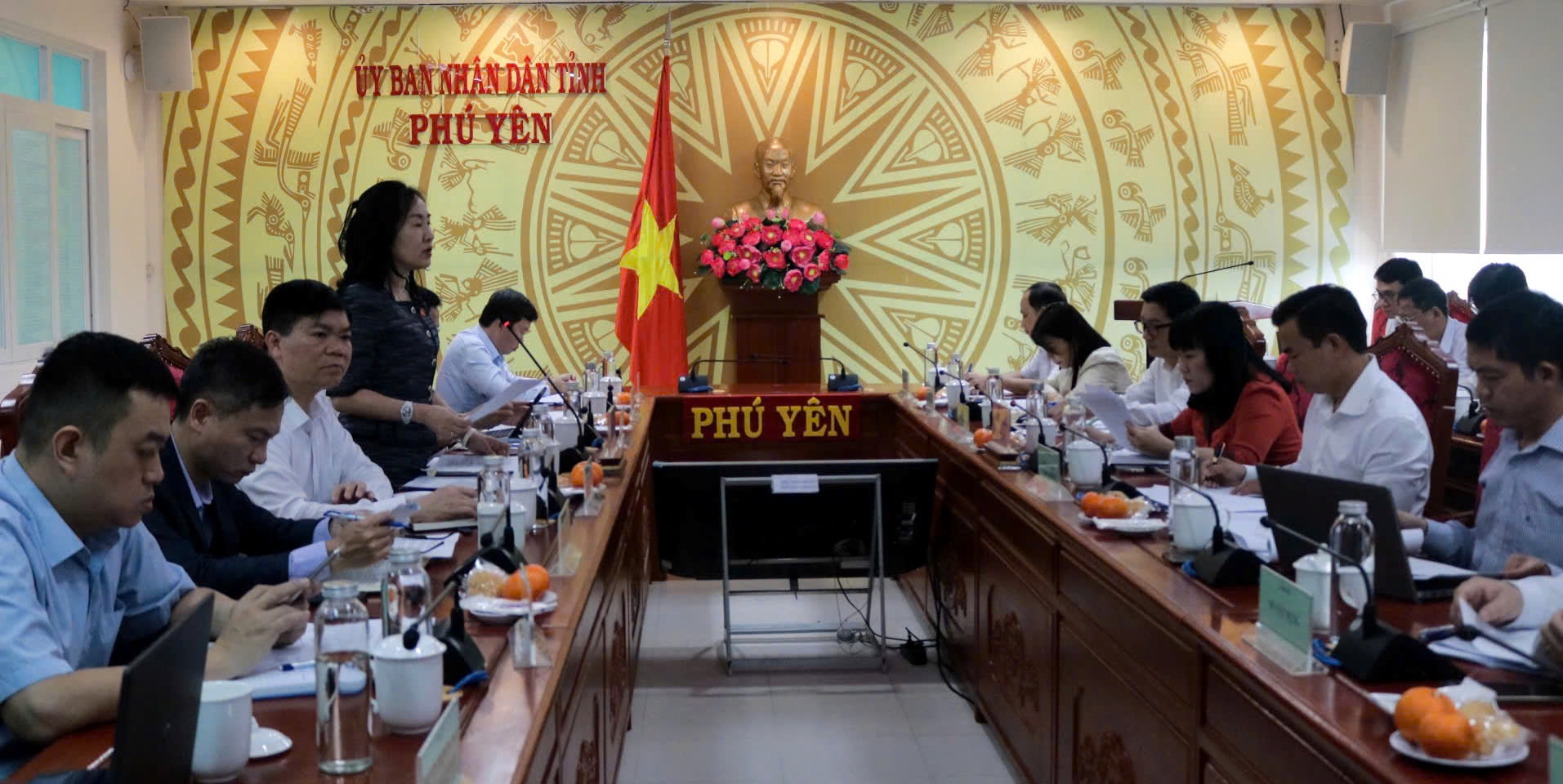 Đoàn khảo sát của Ủy ban Kinh tế và Tài chính Quốc hội làm việc với UBND tỉnh Phú Yên