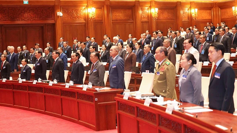 Quốc hội Lào họp bất thường để sửa đổi Hiến pháp