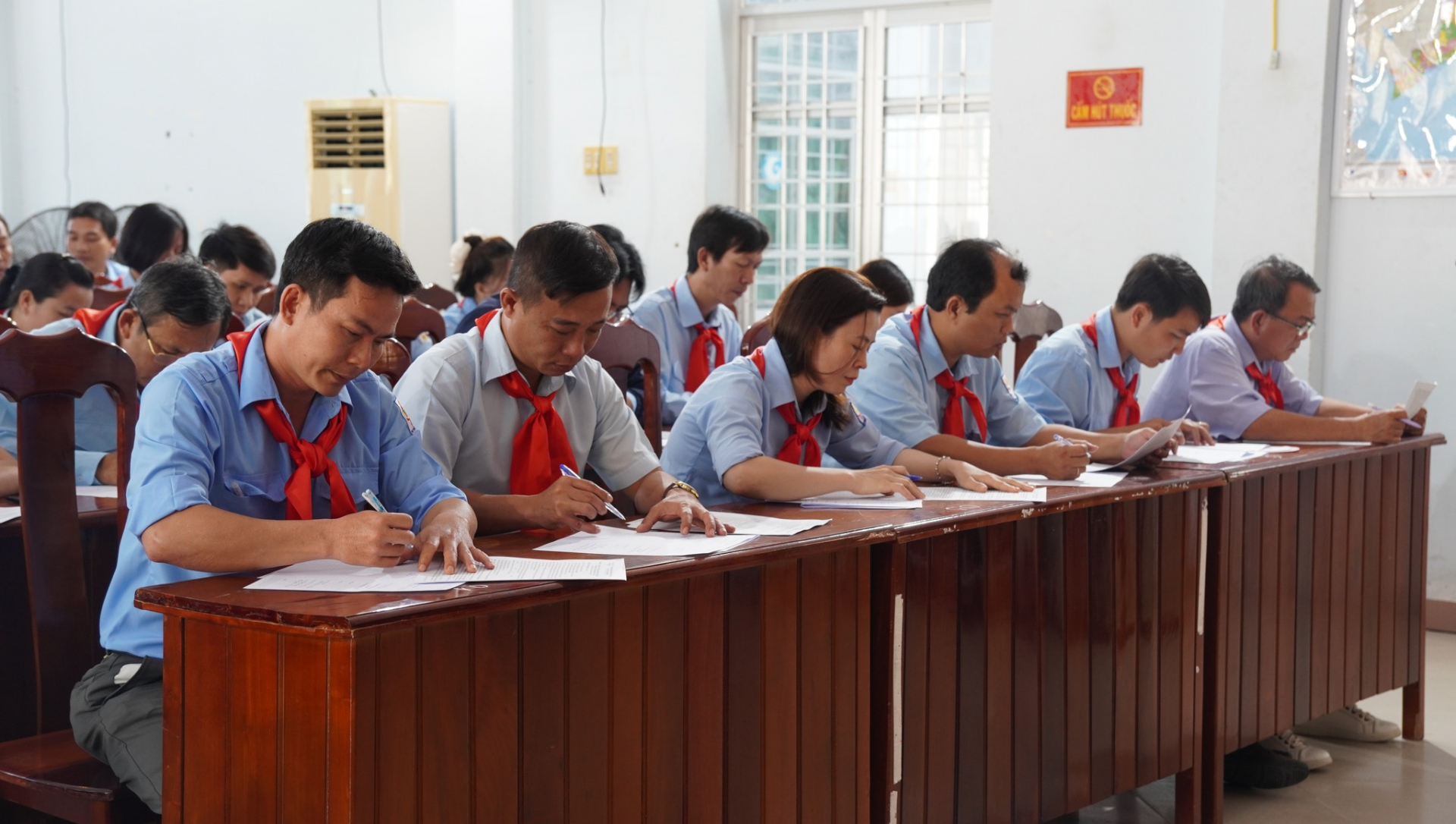 104 thí sinh tranh tài giáo viên làm tổng phụ trách Đội giỏi cấp tỉnh