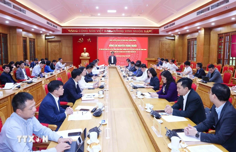 Các cơ quan báo chí chủ lực đã làm tốt công tác sắp xếp bộ máy