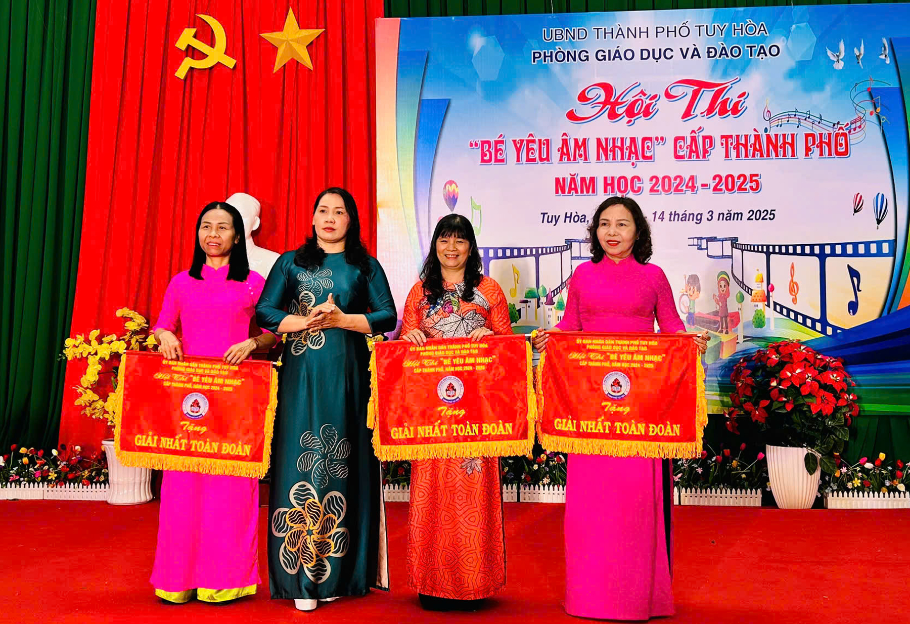 Tổng kết và trao giải hội thi Bé yêu âm nhạc năm học 2024-2025