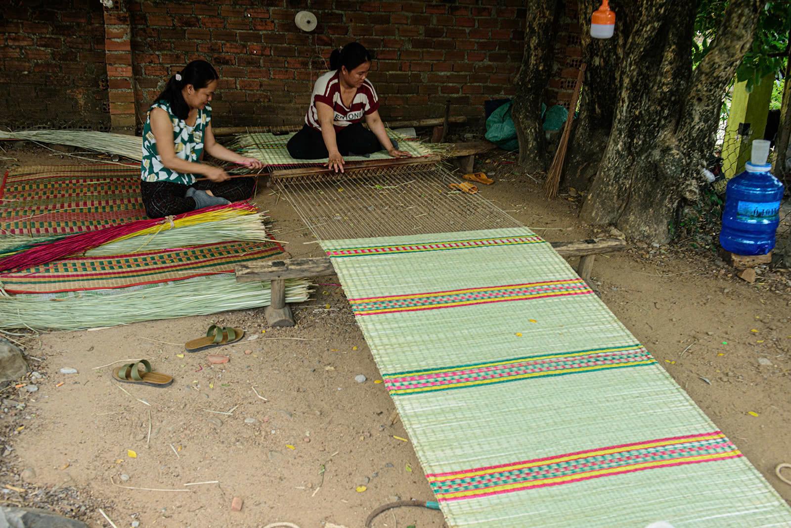 Chiếu được dệt thủ công