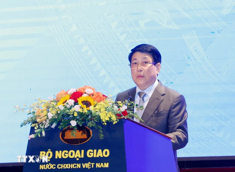 Chủ tịch nước: Vai trò kiến tạo hòa bình của ngoại giao Việt Nam được thể hiện xuyên suốt