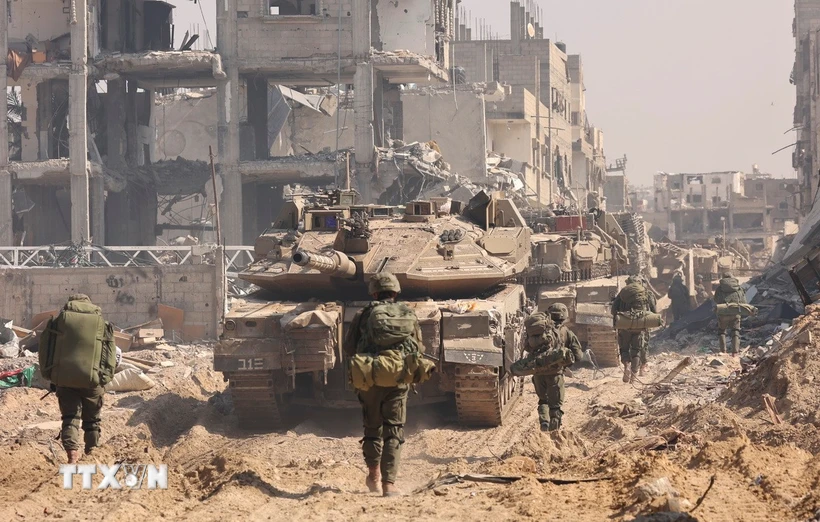 Israel mở rộng vùng đệm an ninh tại Dải Gaza