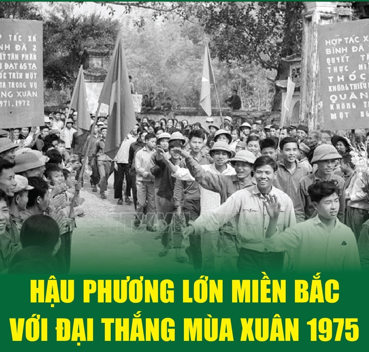 Hậu phương lớn miền Bắc với Đại thắng mùa Xuân 1975