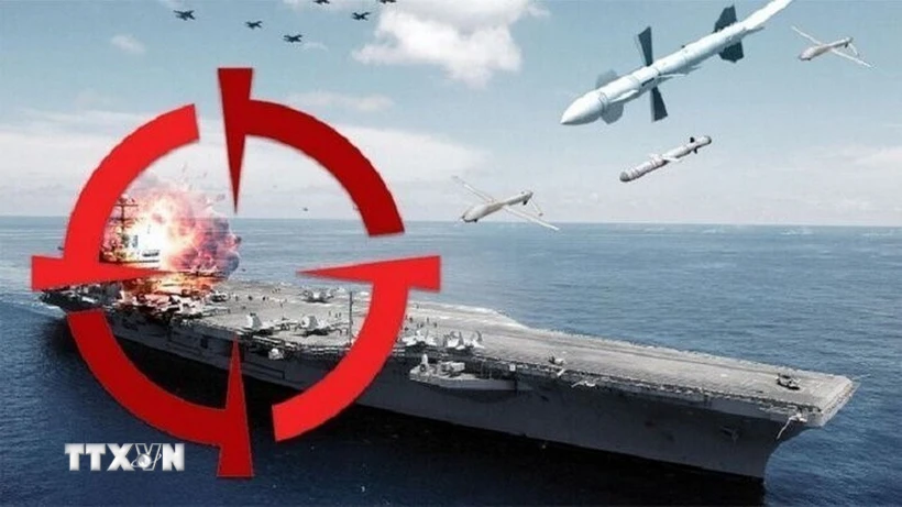 Houthi tuyên bố bắn hạ máy bay không người lái và tấn công 2 tàu sân bay của Mỹ