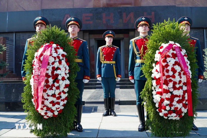 Nga trang trọng tổ chức Lễ kỷ niệm 155 năm ngày sinh lãnh tụ vĩ đại V.I.Lenin