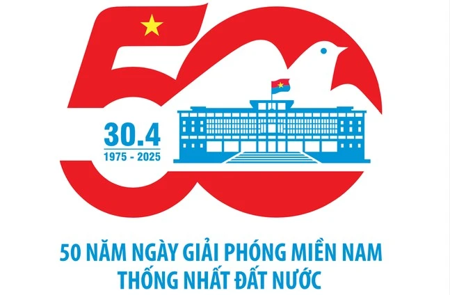 Công bố logo tuyên truyền Kỷ niệm 50 năm Ngày thống nhất đất nước