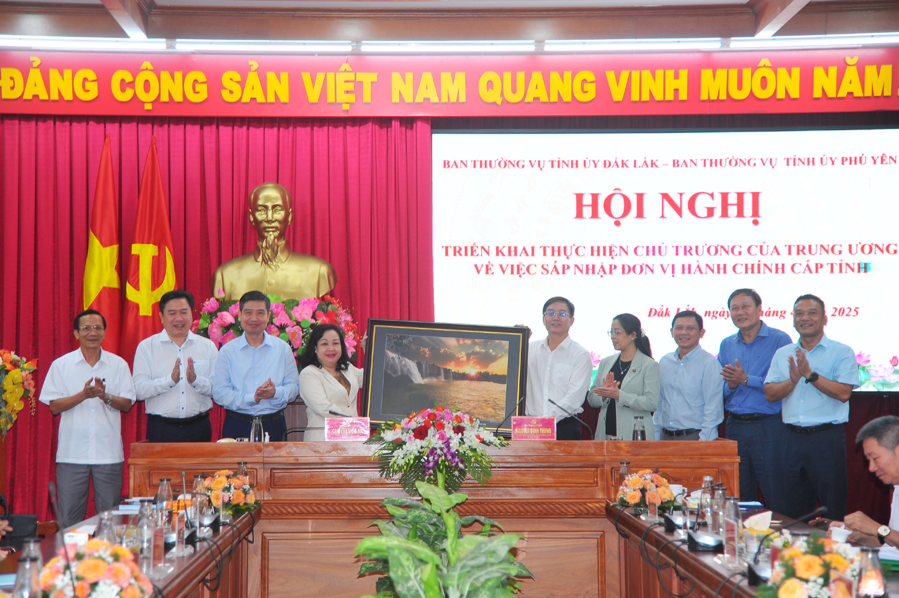 Đến ngày 29/4 trình Chính phủ đề án sáp nhập hai tỉnh Phú Yên và Đắk Lắk