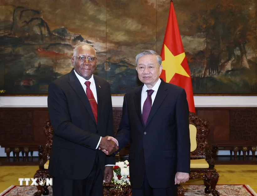 Tổng Bí thư Tô Lâm hội kiến Ủy viên Bộ Chính trị, Phó Chủ tịch nước Cuba