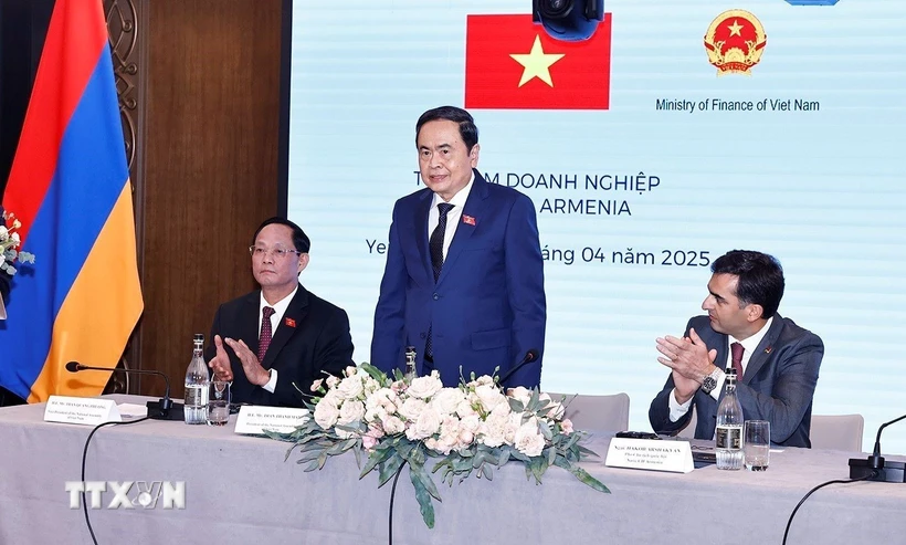 Chủ tịch Quốc hội Trần Thanh Mẫn dự Tọa đàm doanh nghiệp Việt Nam - Armenia
