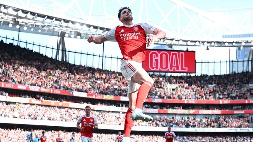 Premier League: Arsenal chính thức giành vé Champions League mùa tới