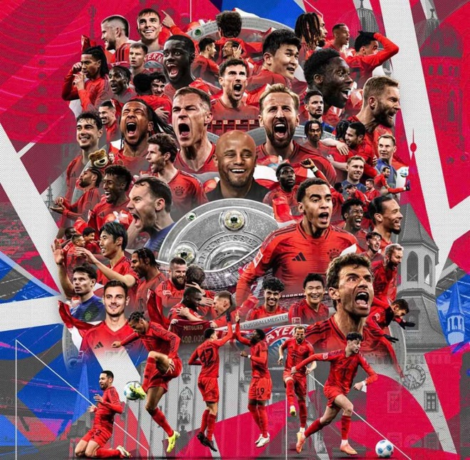 Bayern Munich giành Đĩa bạc Bundesliga lần thứ 34 trong lịch sử