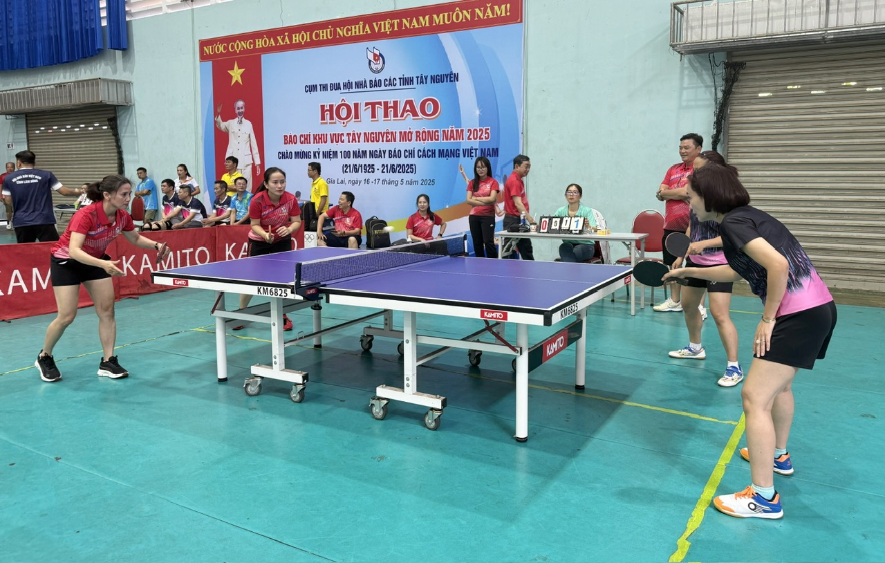 Hơn 200 VĐV tham gia Hội thao Báo chí khu vực Tây Nguyên mở rộng