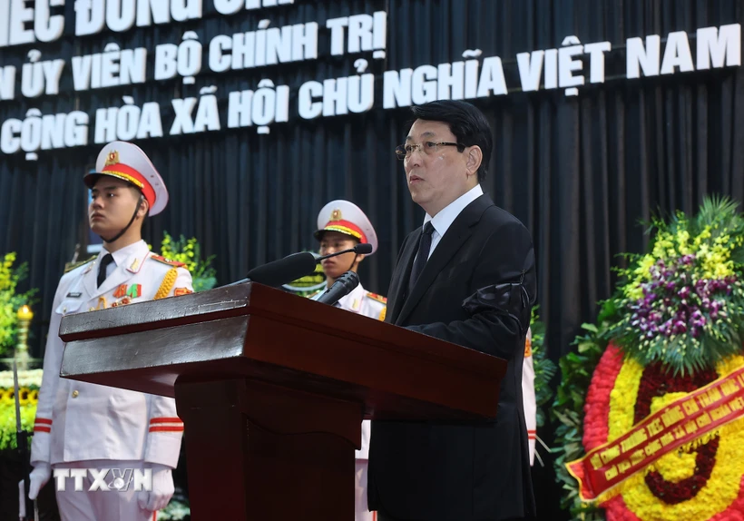 Toàn văn lời điếu tại Lễ truy điệu nguyên Chủ tịch nước Trần Đức Lương