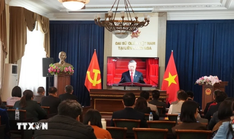 Trang trọng các hoạt động kỷ niệm 50 năm Thống nhất đất nước tại Nga, Đức