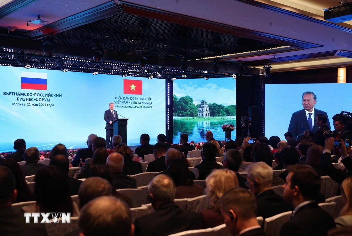 Hợp tác kinh tế Việt Nam-Liên bang Nga đánh dấu bước tiến mới