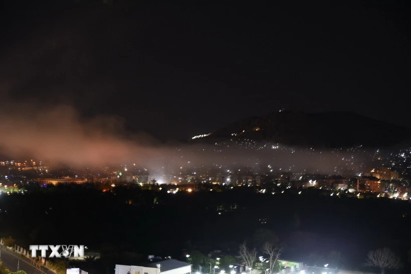 Israel tiếp tục chiến dịch không kích tại thủ đô của Syria