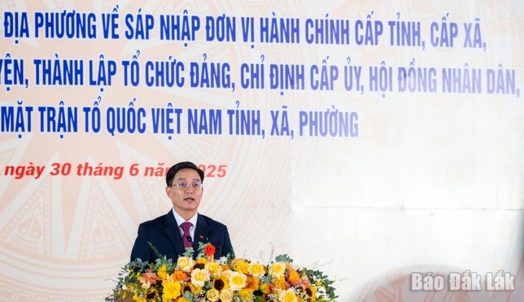 Quyết tâm xây dựng tỉnh Đắk Lắk phát triển nhanh, bền vững, ngày càng giàu đẹp, văn minh, bản sắc (*)