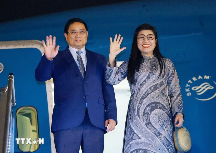 Thủ tướng Phạm Minh Chính bắt đầu thăm chính thức Cộng hòa Estonia