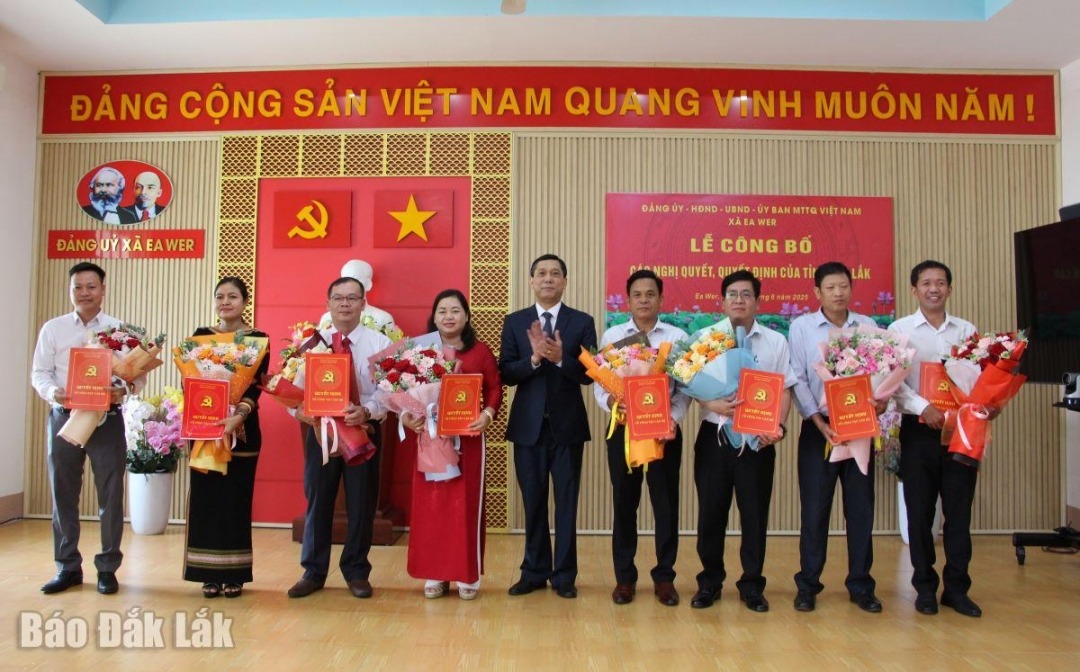 Ea Wer “khởi động” bộ máy chính quyền mới