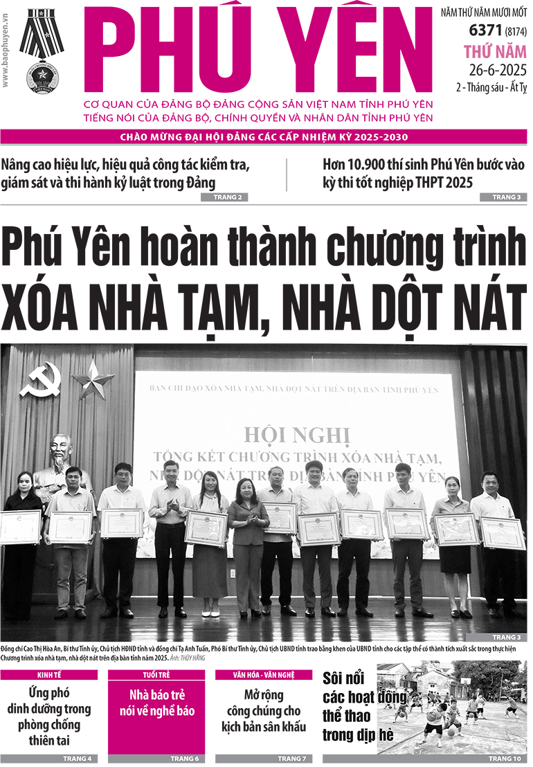 Đọc báo in ngày 26-6-2025