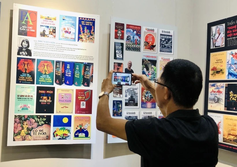 Lần đầu tổ chức Triển lãm nghệ thuật thiết kế bìa sách, báo và tạp chí Việt Nam