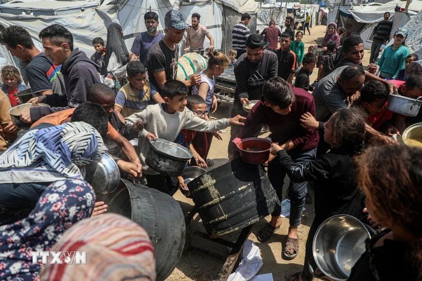 Các nhà hoạt động đến từ hơn 50 quốc gia tuần hành đến Gaza