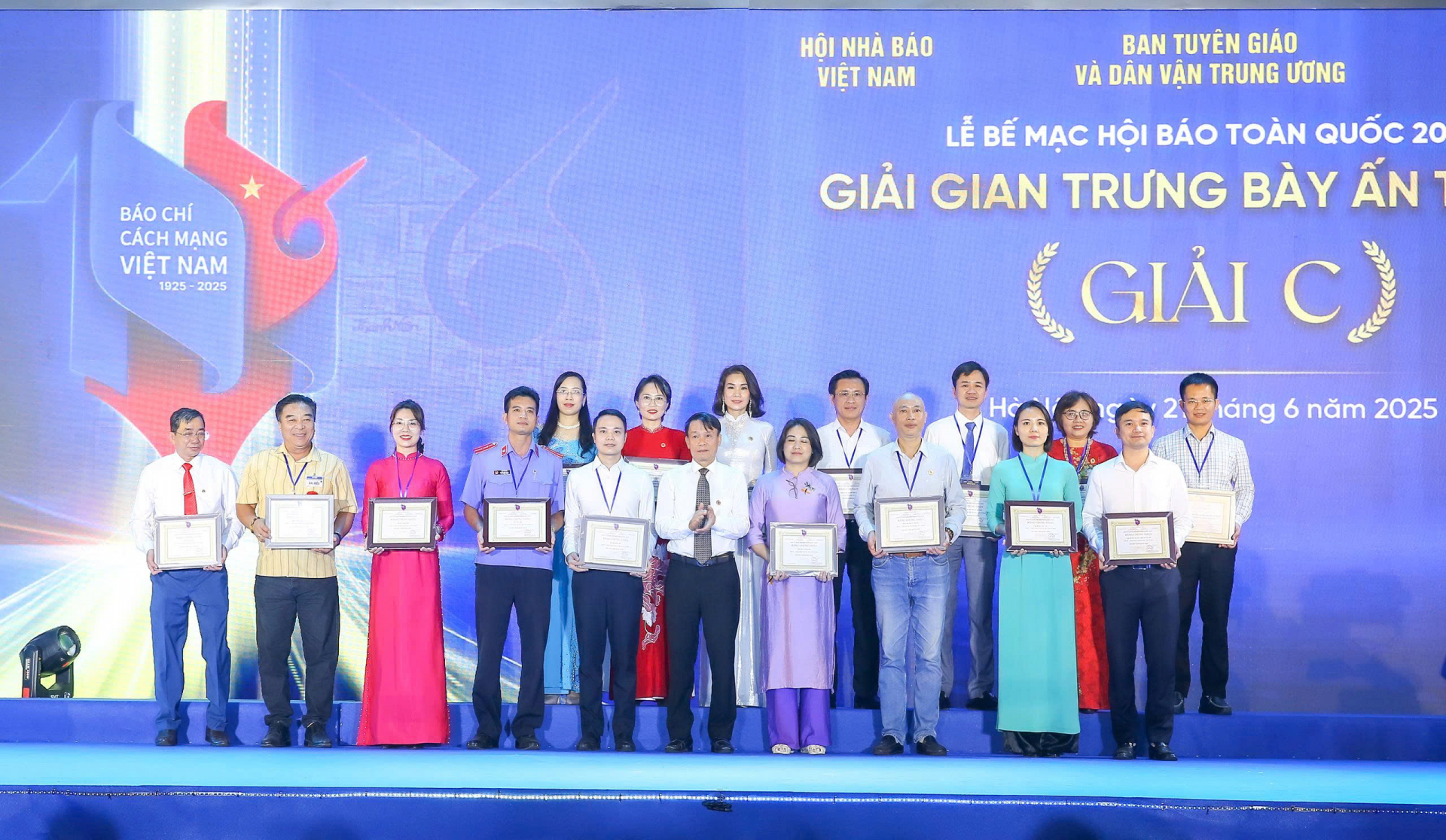 Hội Nhà báo Phú Yên đạt giải C “Giải gian trưng bày ấn tượng”