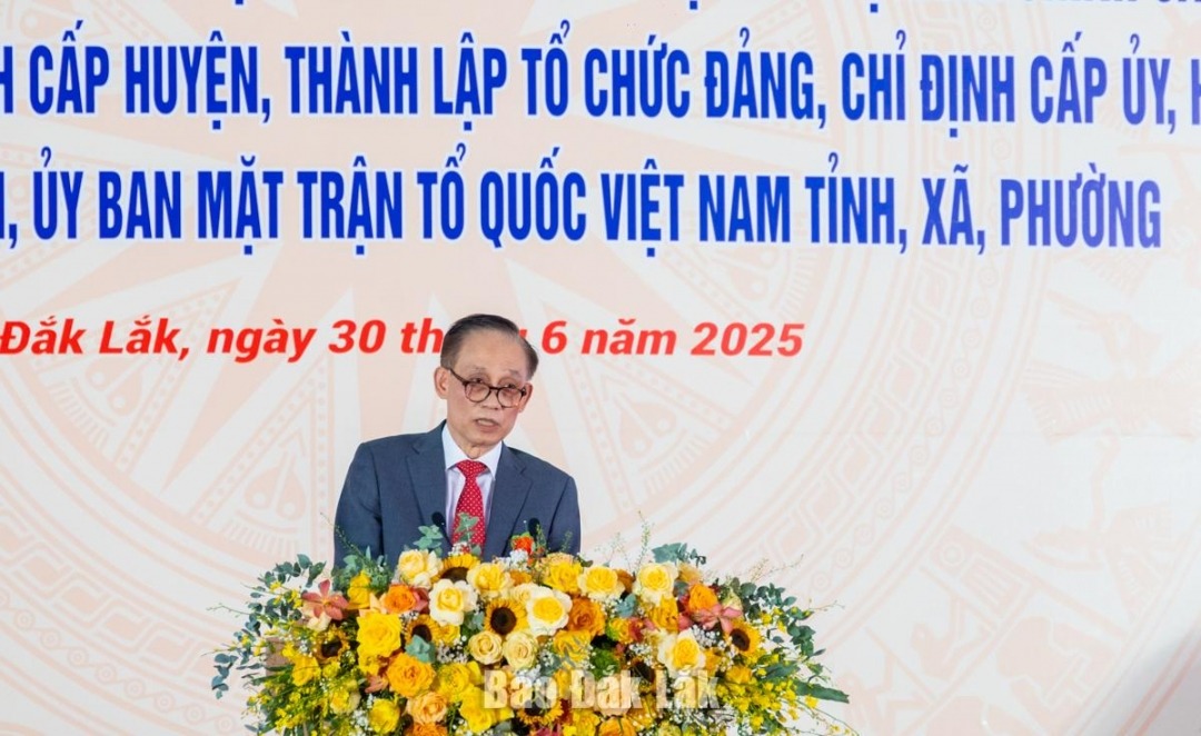 Tập trung xây dựng tỉnh Đắk Lắk trở thành cực tăng trưởng mới của vùng Tây Nguyên và Duyên hải Nam Trung Bộ (*)