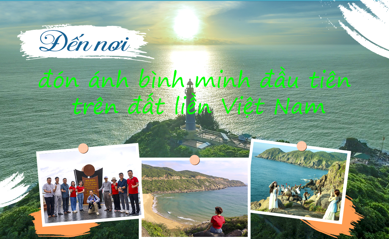 Đến nơi đón ánh bình minh đầu tiên trên đất liền Việt Nam