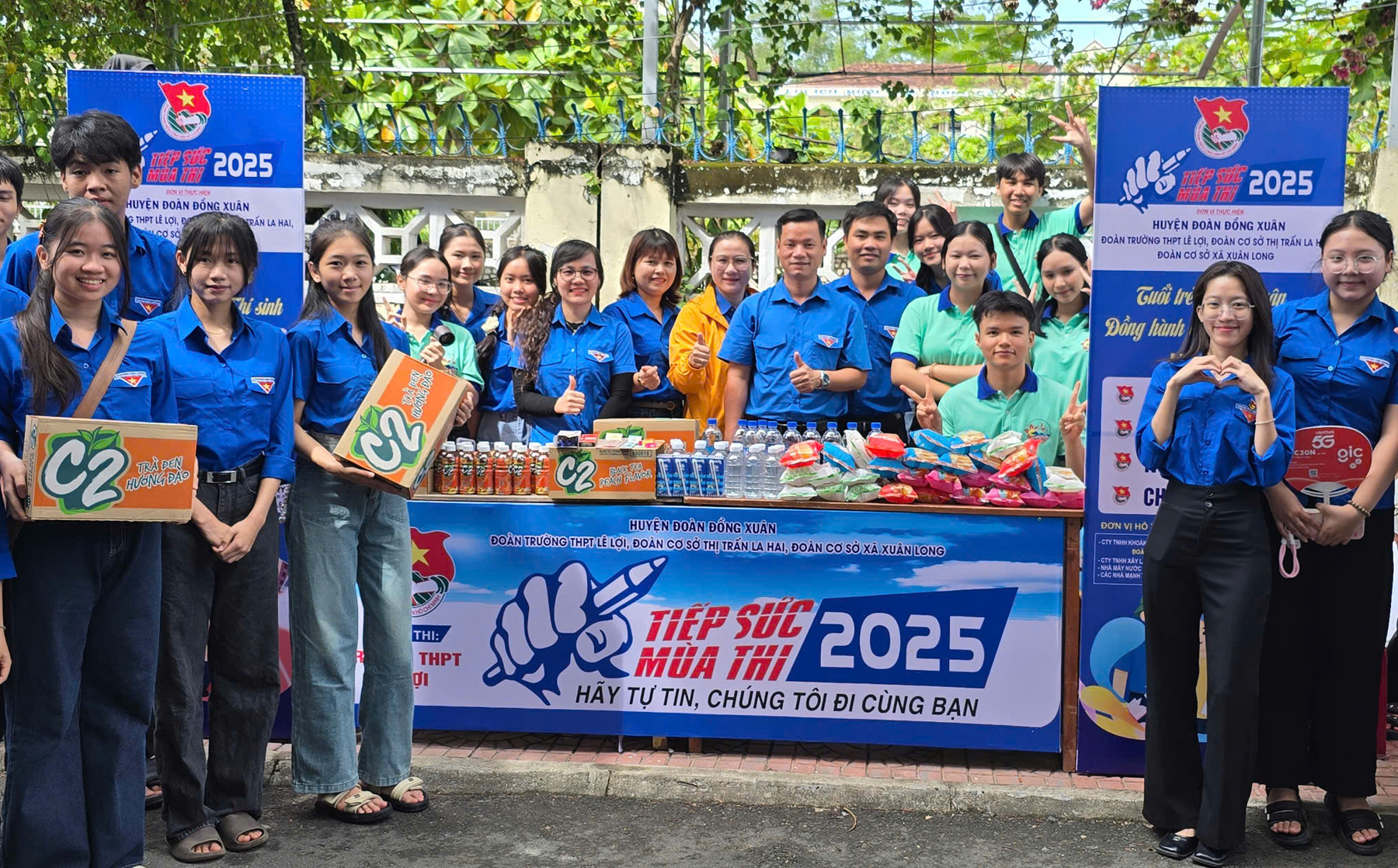 Thành lập 28 đội hình Tiếp sức mùa thi