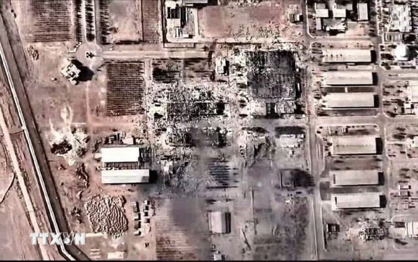 Mỹ tuyên bố hoàn tất cuộc tấn công nhằm vào ba cơ sở hạt nhân của Iran