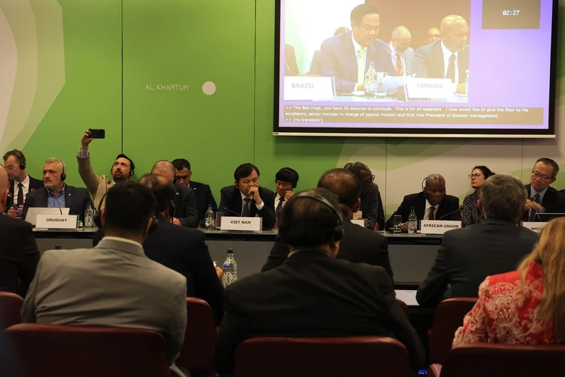 Việt Nam tham dự Diễn đàn toàn cầu về giảm nhẹ rủi ro thiên tai