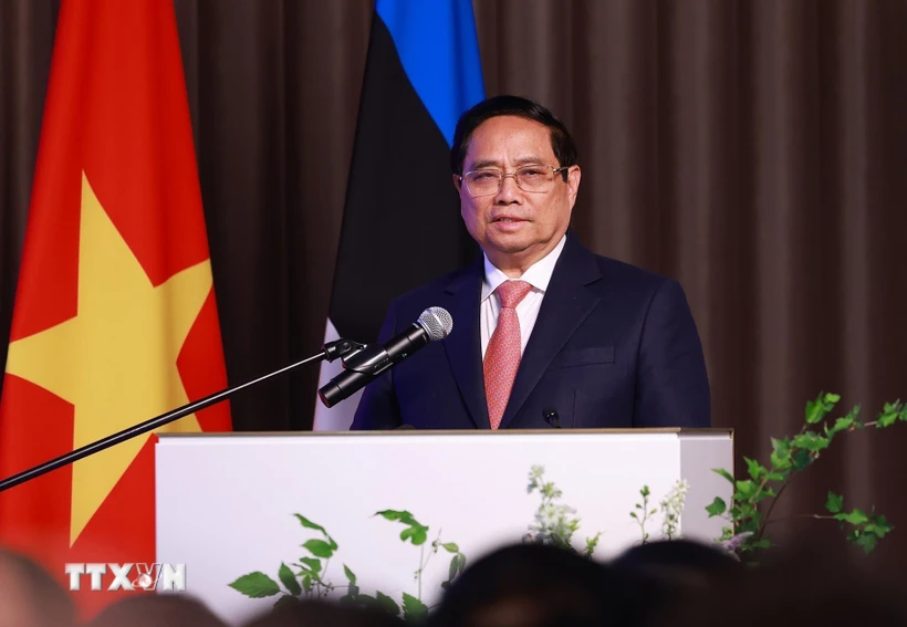 Thủ tướng Phạm Minh Chính: Việt Nam và Estonia nên là cầu nối thúc đẩy hợp tác với cả khu vực